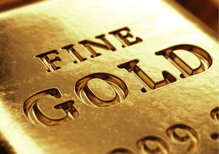Ouro e metais: ilustração do mercado